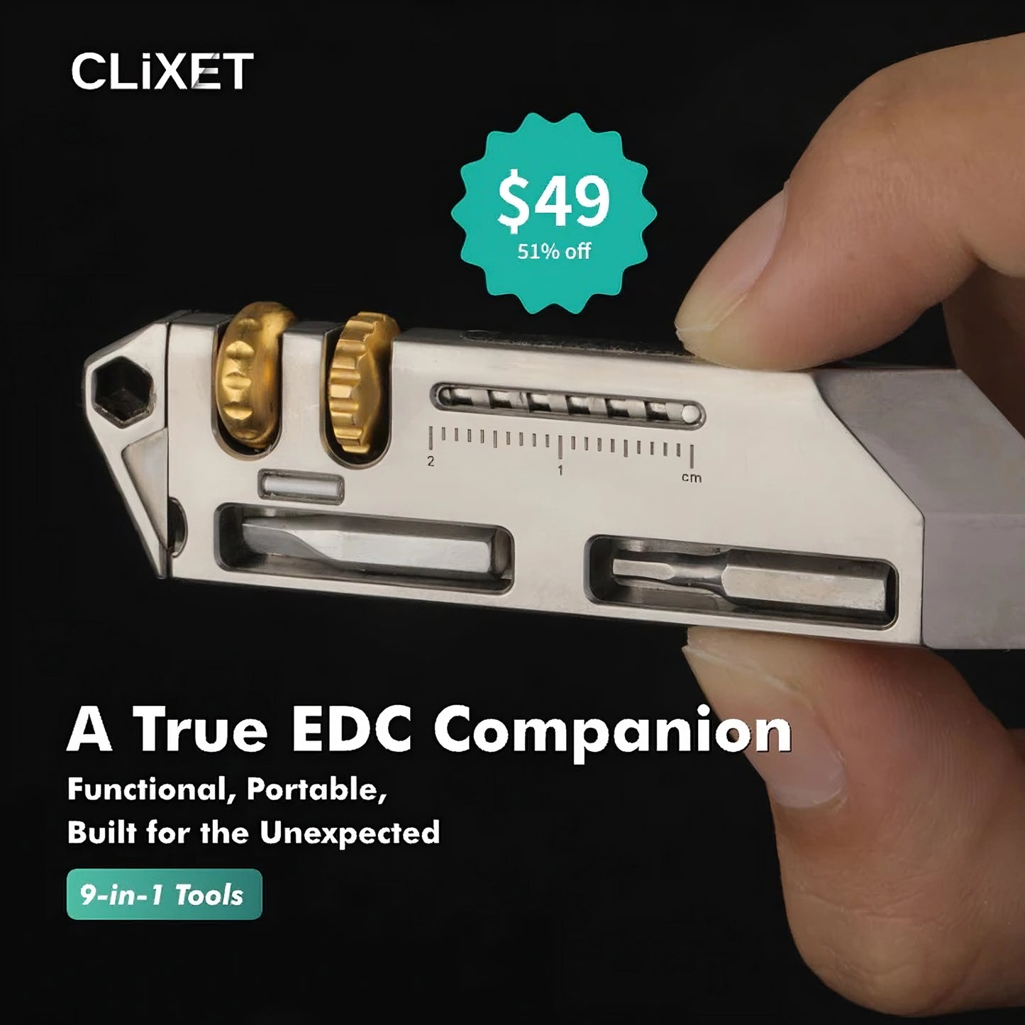 Clixet: A Multi-Tool for Everyday Tasks and Emergencies